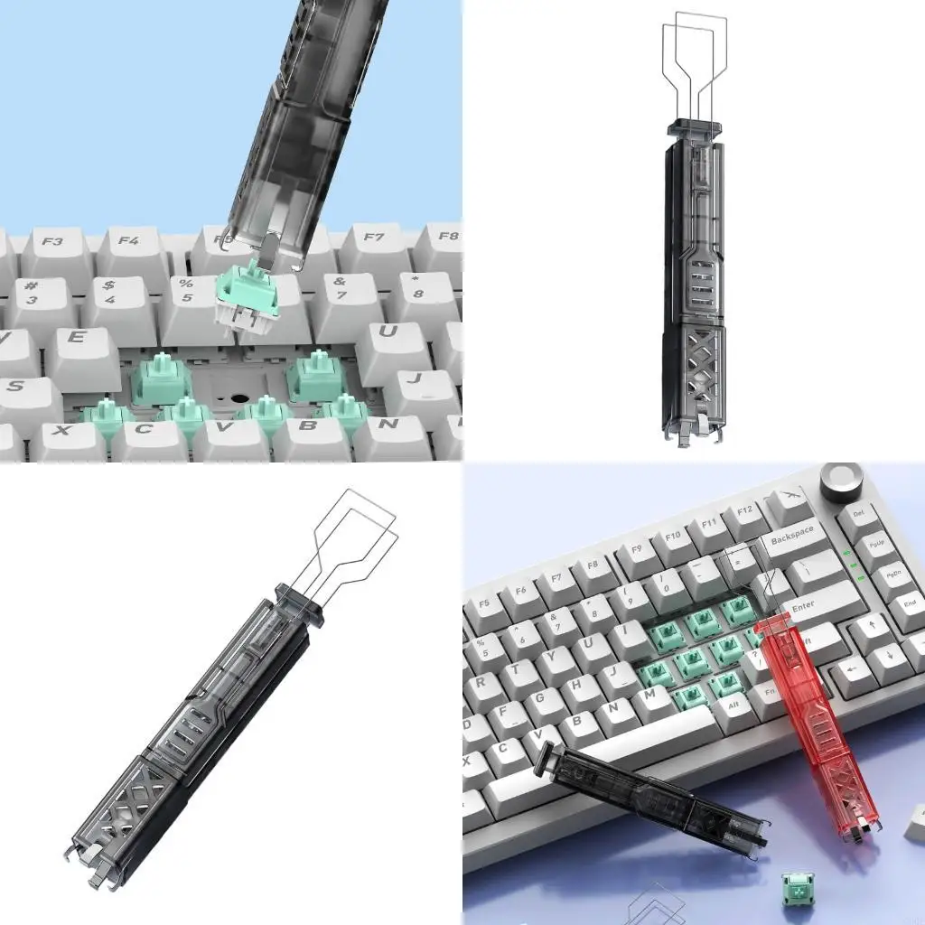 أداة إزالة غطاء المفاتيح والمفاتيح C90F 2 في 1 فعالة للوحات المفاتيح القابلة للتبديل السريع #1