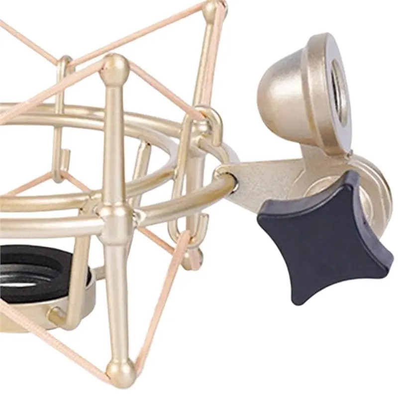 B04C-Microphone Shock Mount Adjustable Mount For Newman TLM103 Recording Pod Metal Bracket Mic Mount