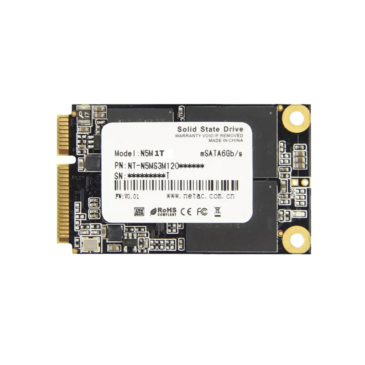 

A49T MSATA SSD Internal Solid State Hard Drive Mini SATAIII 6Gbps Hard Drive Disk for Laptop Desktop 1T