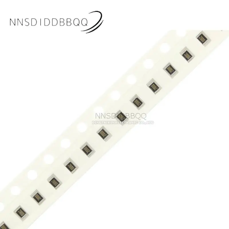 50PCS 0805 Chip Resistor 200Ω(2000) ±0.5%  ARG05DTC2000 SMD Resistor Electronic Components
