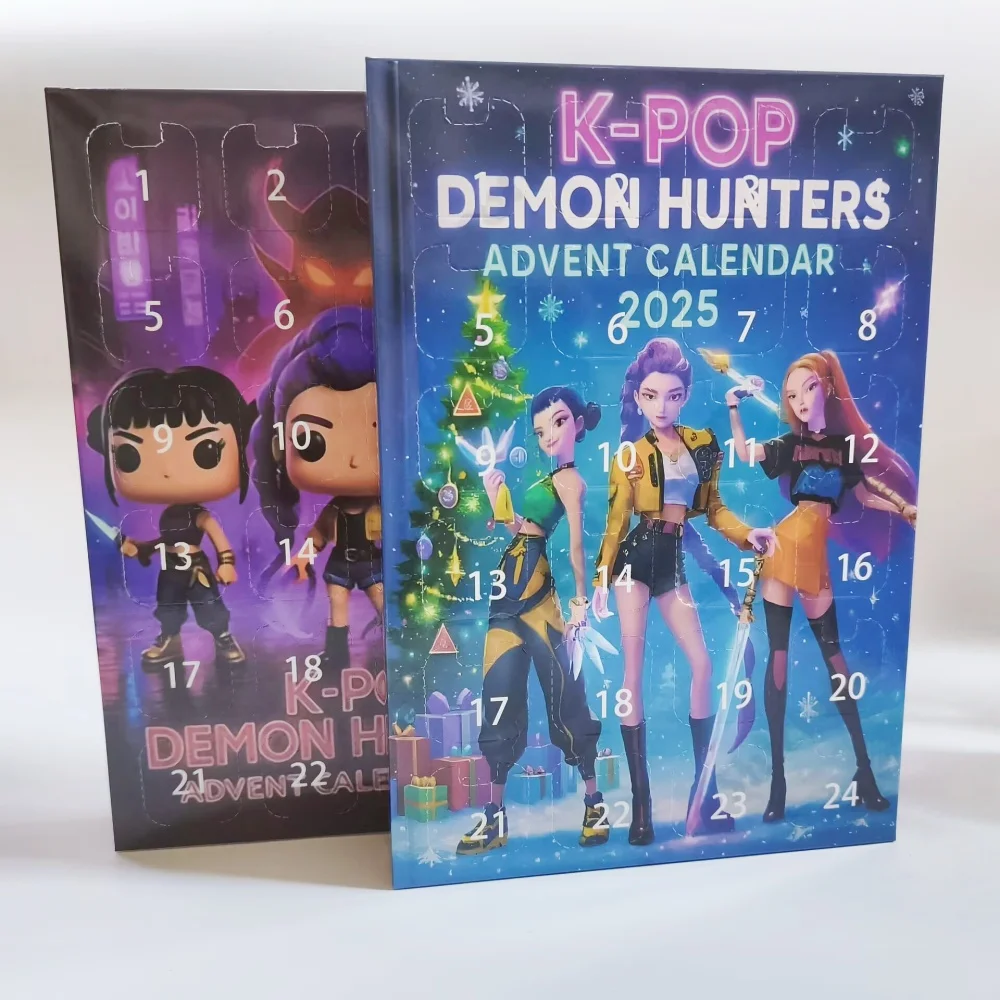 2025年新作 クリスマスカウントダウンカレンダー ブラインドボックス ハントリックス SAJA ボーイズ デルピー 24個入り バックパック 車キーホルダー アクリルペンダント 女の子向けギフト