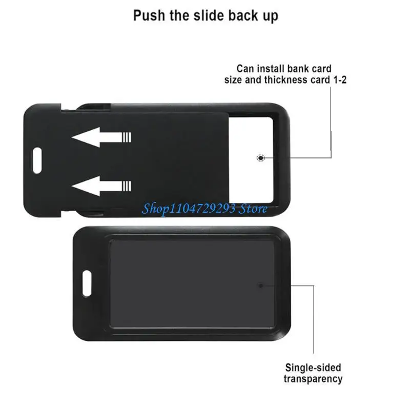 Y2GD Retractable Lanyard with Card Holder Water Resistant Identity Card Badge Holder