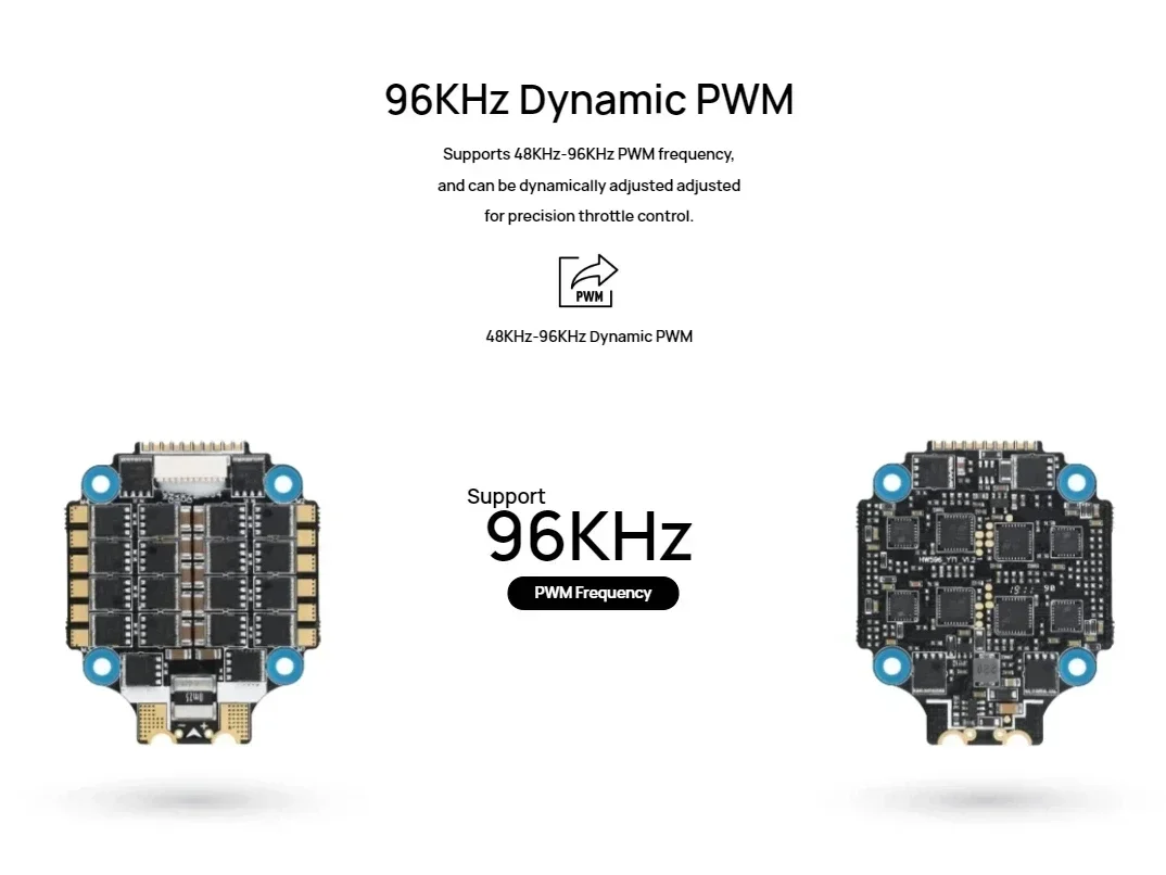 Hobbywing XRotor FPV 4in1 45A&65A ESC 3-6S&F7 Flugsteuerung (32-Bit-ARM-Chip) für RC FPV Racing Drohne 32-Bit-ARM-Chip – Detail 2