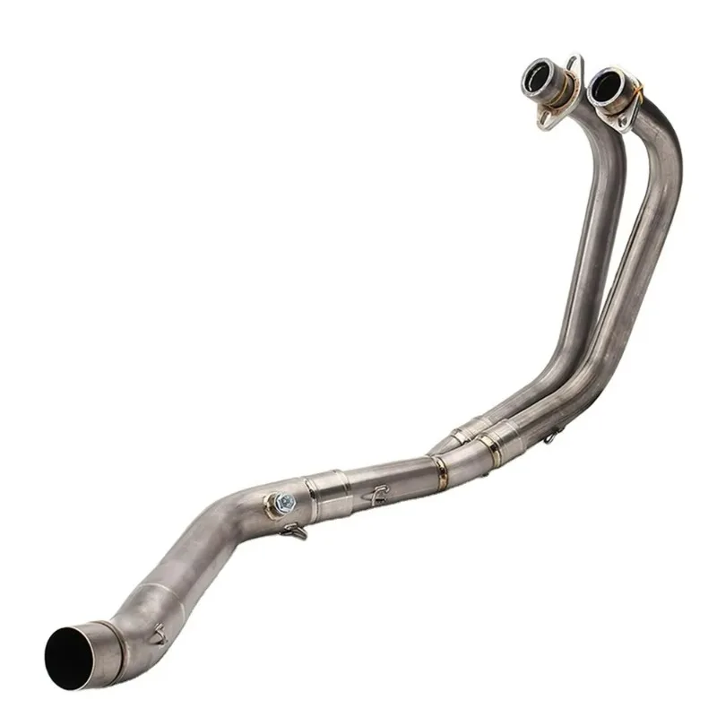 For Yamaha R3 R25 MT05 MT03 Full Exhaust System New Escape Slip-on Front Tube Link Pipe Full Exhaust Pipe