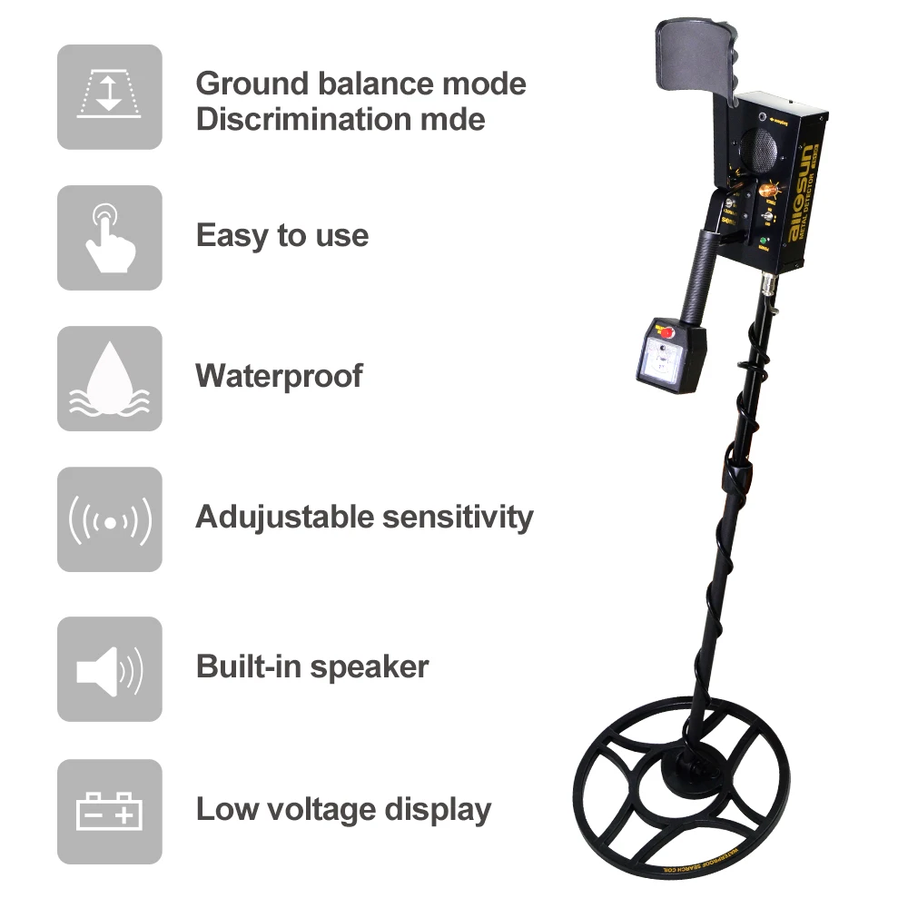 TS 130 PRO Gold prospecting Metal detector treasure hunting high sensitivity metal detector high detection depth metal detector