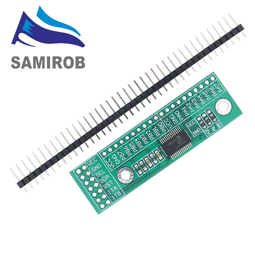 MCP23017 16bit I/O Expansion Board Module Pin PCB IIC I2C Interface to GIPO Converter 25mA1 for Arduino