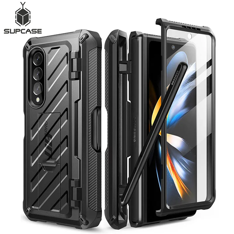 

SUPCASE For Samsung Galaxy Z Fold 4 Case 5G (2022) UB Pro Full-Body Dual Layer Rugged Case with Built-in Screen Protector