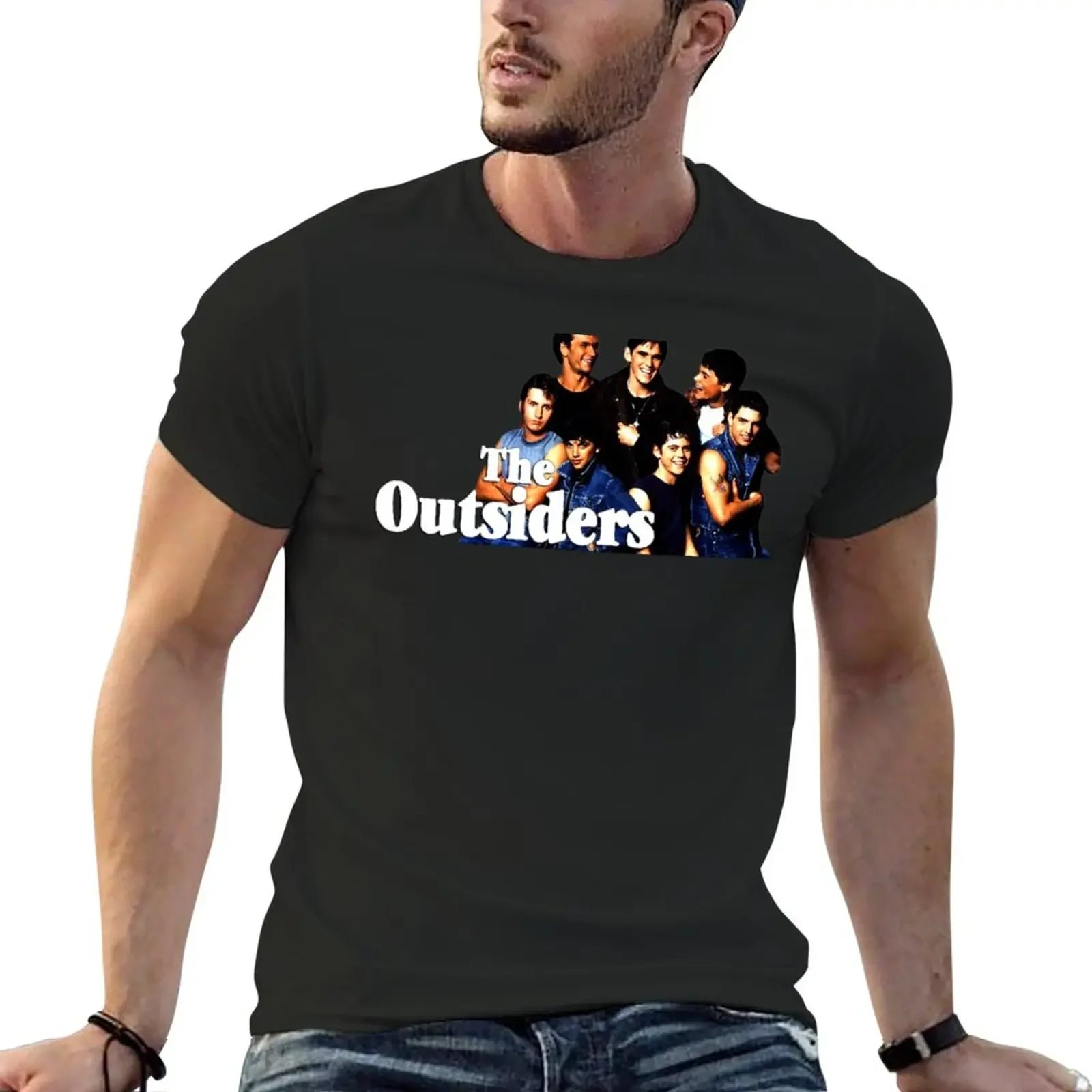 

The Outsiders T-Shirt Short sleeve tee tops funny t shirts for men