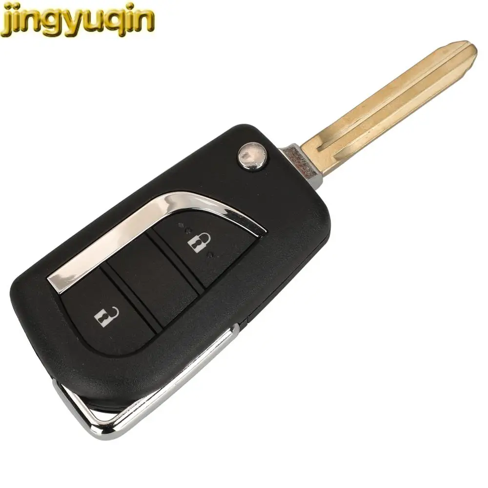 Jingyuqin Car Key Alarm 314mhz B51TE B71TH 89070-52D70 Upgrade For Toyota Yaris 2011 2015 Vitz CHR 2018 Corolla 2017 Ractis Fob