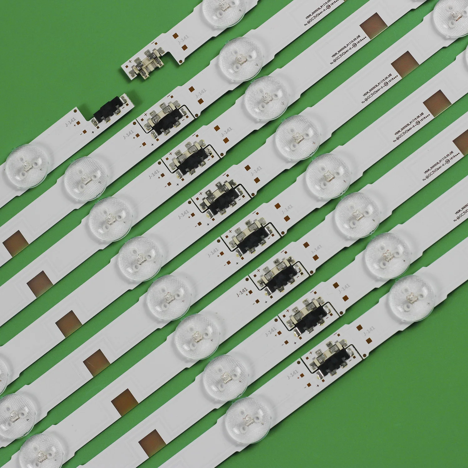 جديد 6 + 7LED لتلفزيون 50 بوصة UE50JU6850U UN50JS7200G V5DR-500SC UA50JS7200K UE50JS7200U UE50JU6872U BN96-38480A UE50JU6875U BN96-38479A