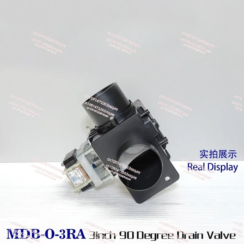 MDB-O-3RA washing machine 3 inch drain valve solenoid valve, double overflow 90 degrees normally open drain valve