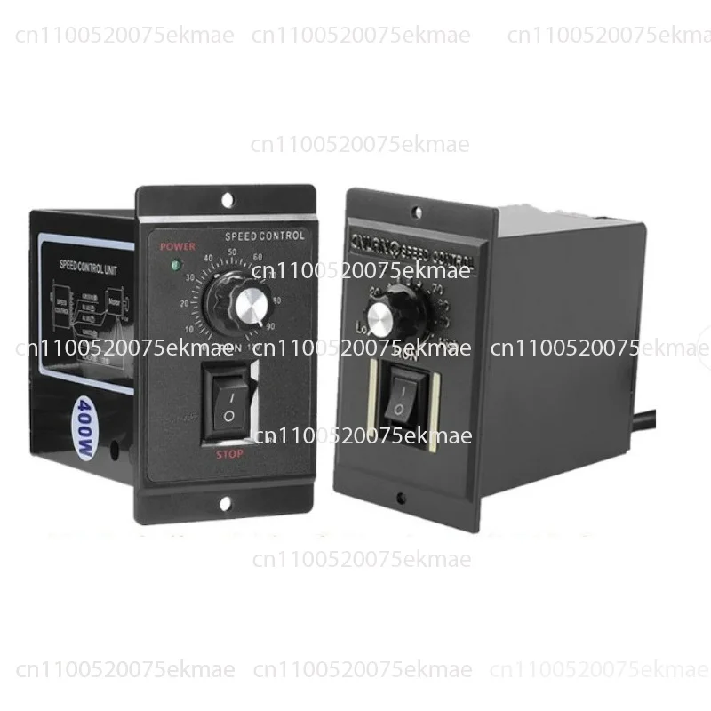 AC220V digital display US-52 micro gear stepless motor motor motor speed control stable 400W governor