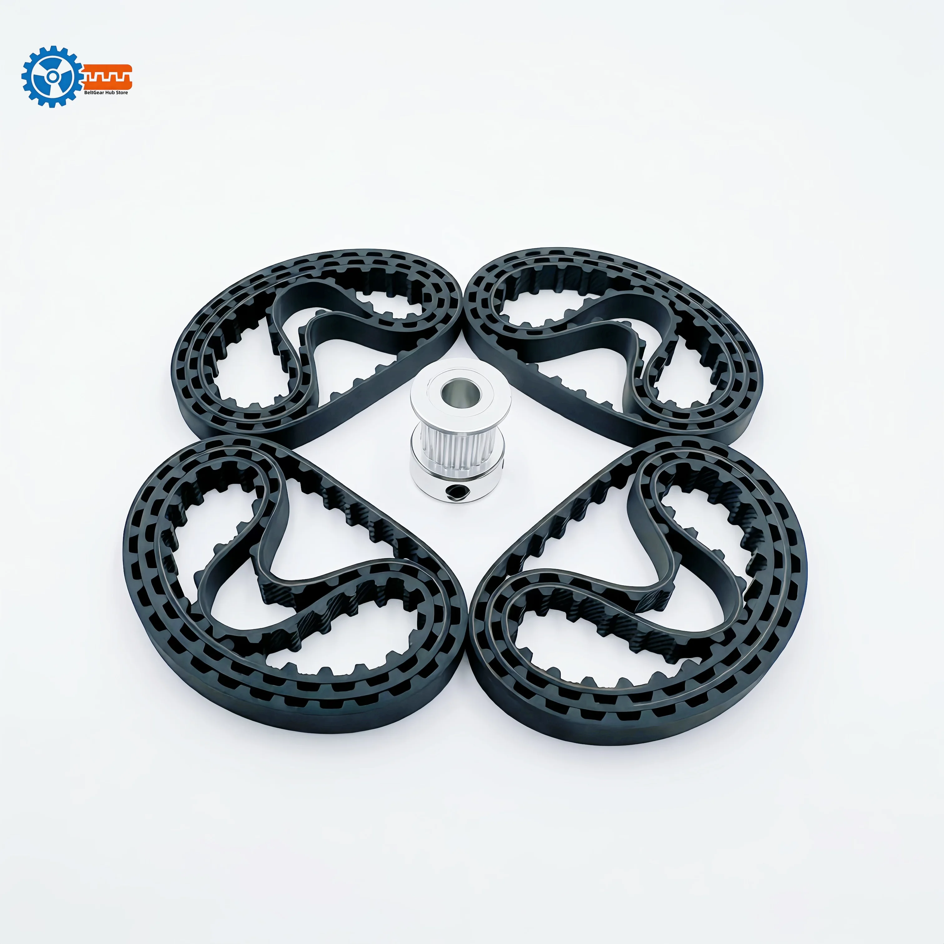 T2.5 Timing Belt 500-3650mm Length, 2.5mm Pitch Rubber Synchronous Belt, Width 6/10/15/20mm Closed Loop