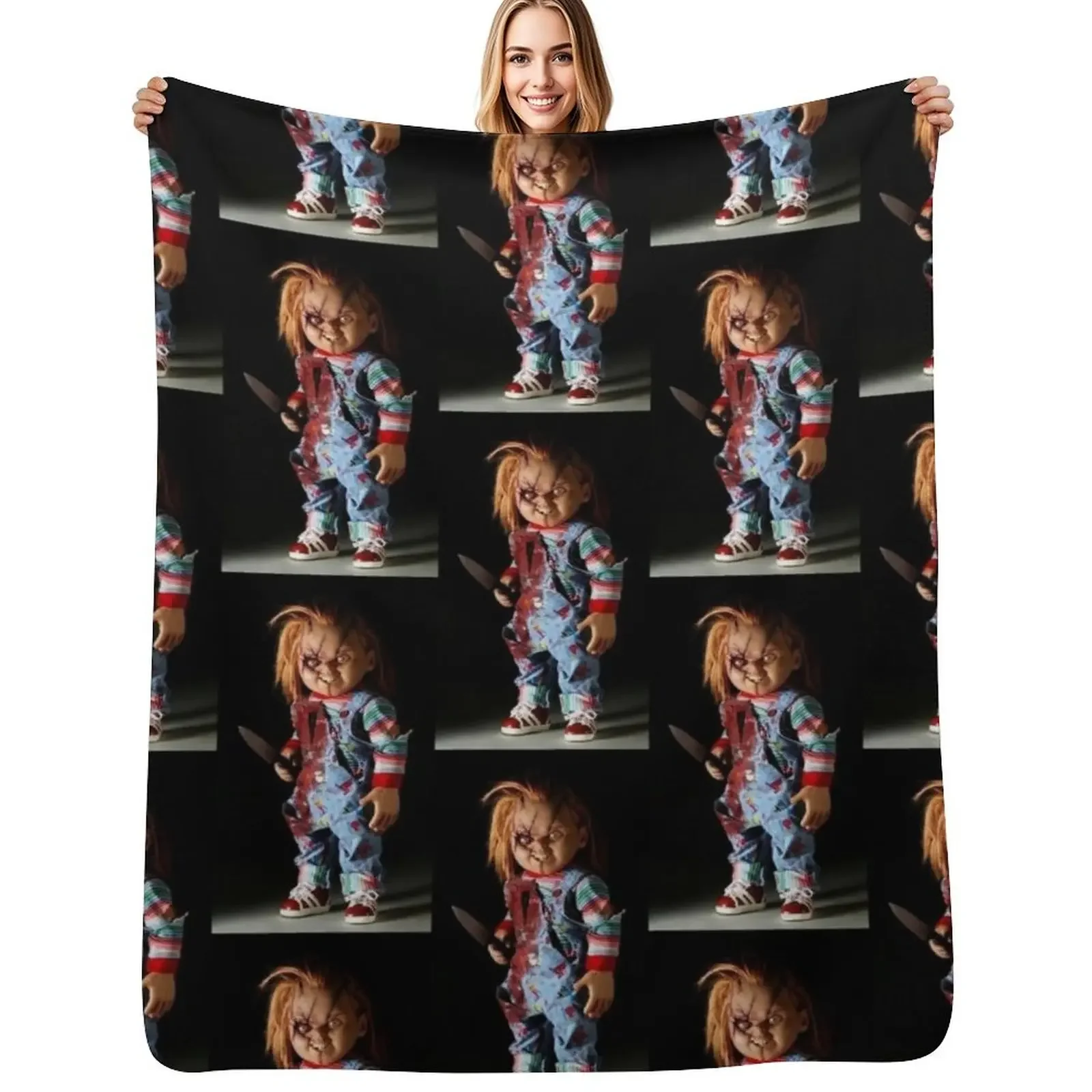 

Game of chucky Throw Blanket Blankets For Baby Soft Big Stuffeds Blanket