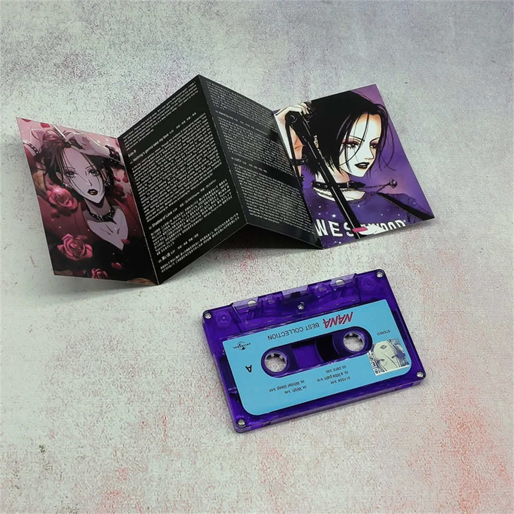 Anime Music Cassette Tape Soundtrack Nana Bocchi The Rock Hatsune Miku Eva One Piece Your Name Cartoon Collectible Record Gifts