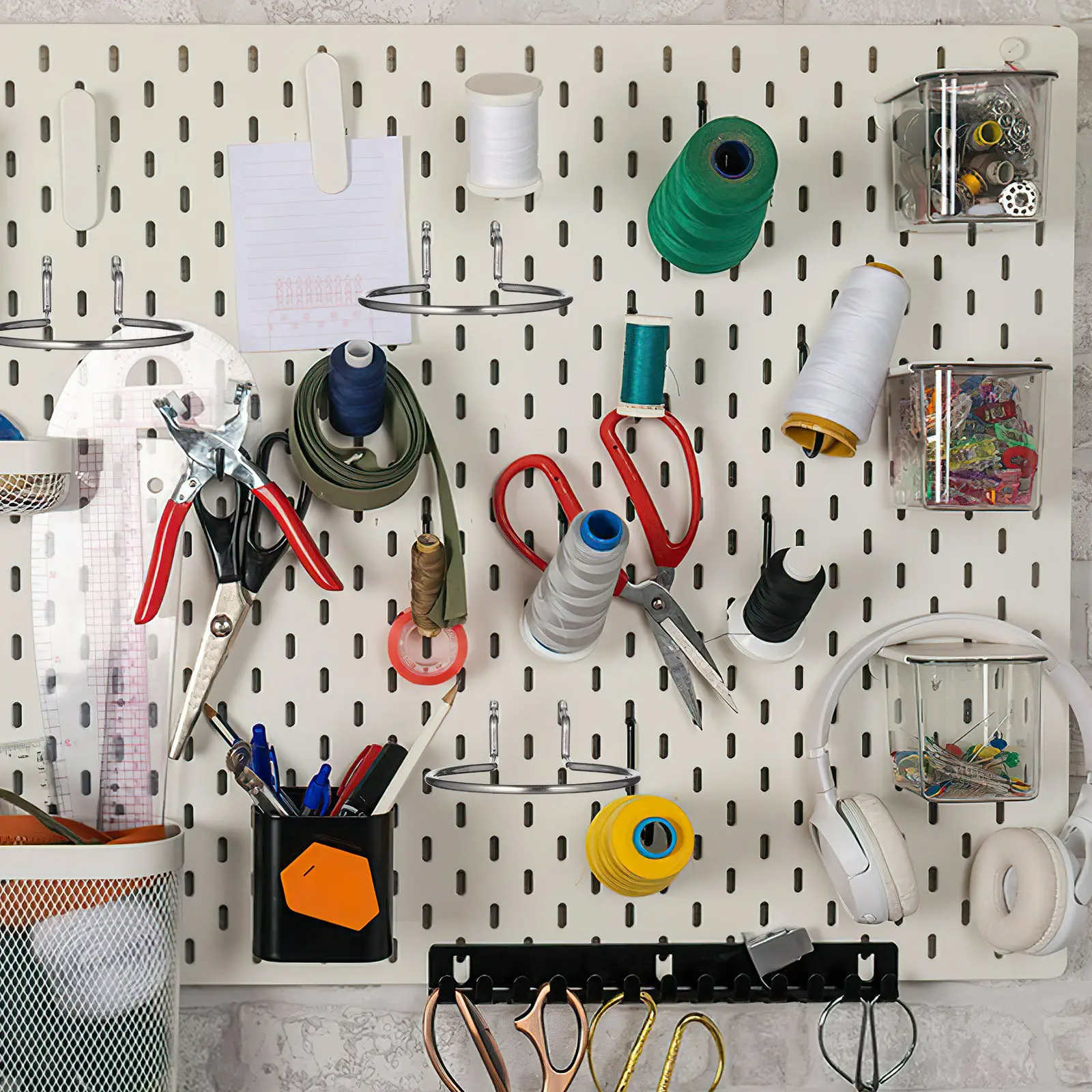 

10 шт. крючков-держателей для кружек на перфорированную доску, железные проволочные кольца-держатели для хранения, органайзеры для гаража, вешалки для демонстрации