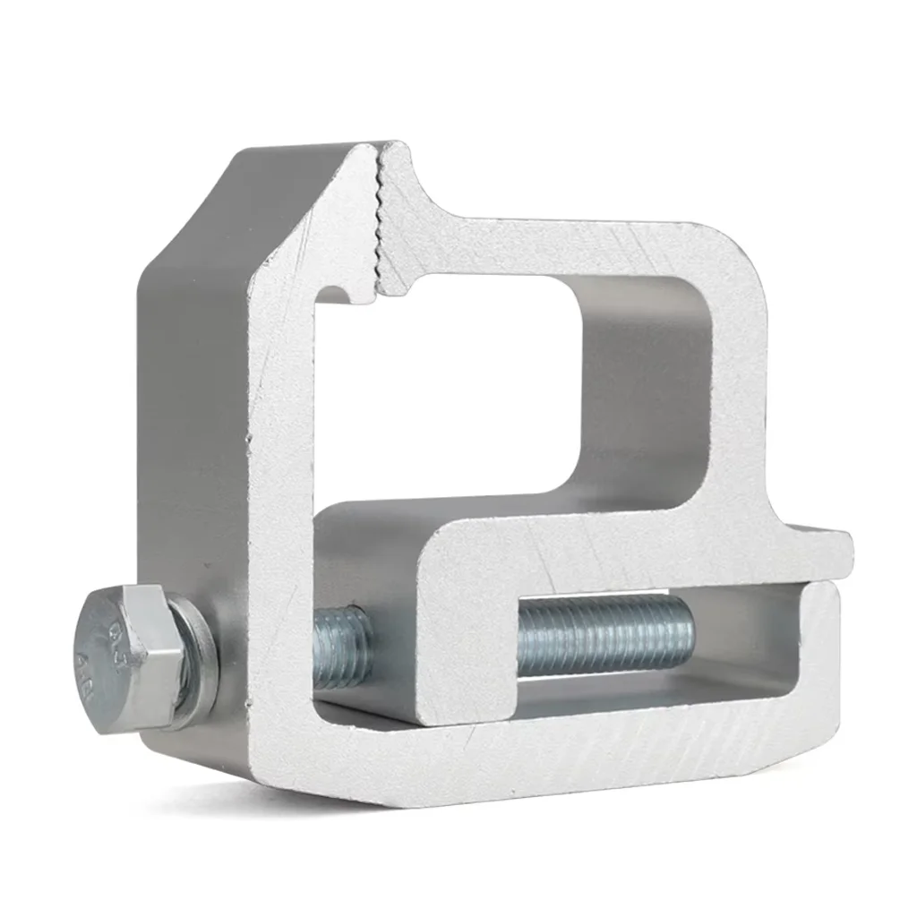 1pcs Aluminum Tie Downs Clamp Tite Lock Truck Cap Topper Camper Shell Mounting Clamps for Pickup Truck Add Anchor Points