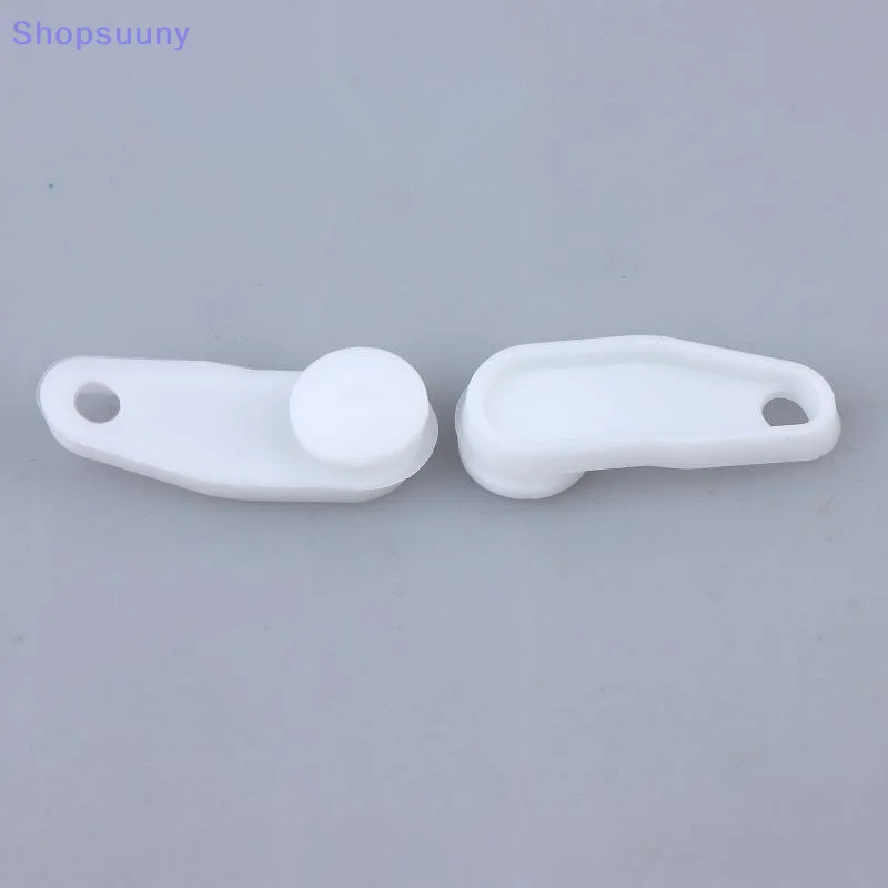 [SU]50 Pcs Plastic Curtain Track Clips Easy To Use Durable White Curtain Track Hooks Multifunction Drapery Hooks Bedroom[SU]