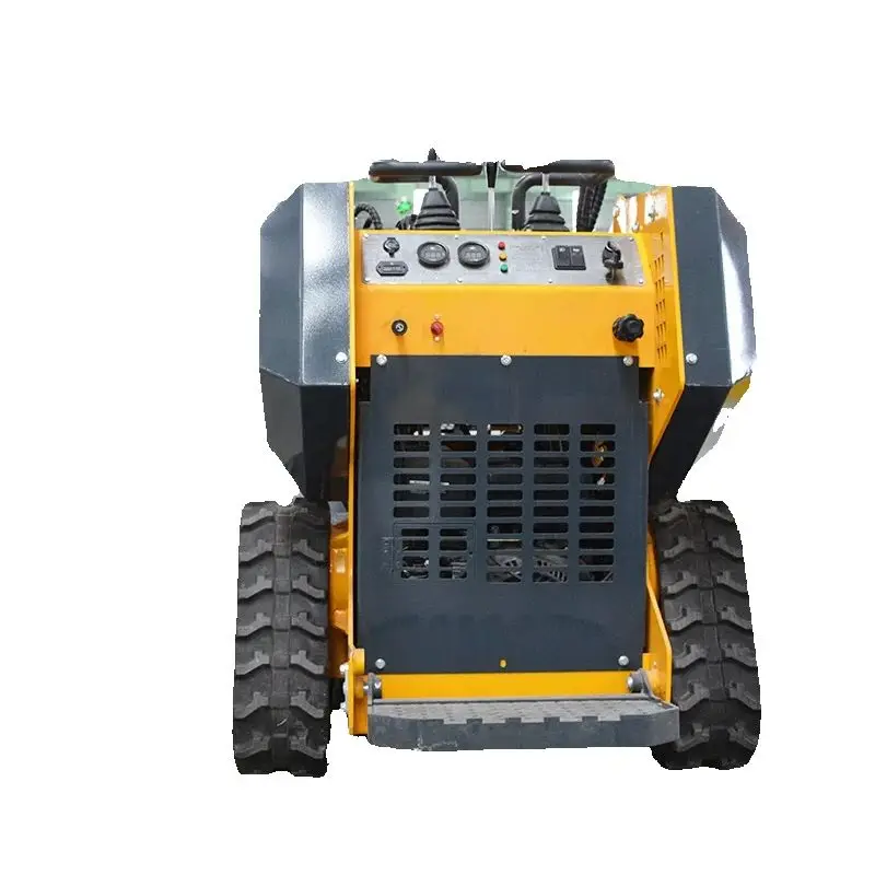 شحن مجاني 25hp Kubota EPA جرافة التوجيه عالية التدفق الهيدروليكي جرافة انزلاقية صغيرة مع الغابات المهاد