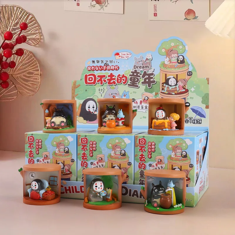 In Stock Original Hayao Miyazaki Unforgettable Childhood Blind Box Anime Classic Figure Doll Collectibles Souvenirs Toy Wholesal view 6