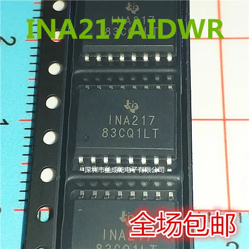 INA217 INA217AIDW INA217AIDWR SOP16      10PCS