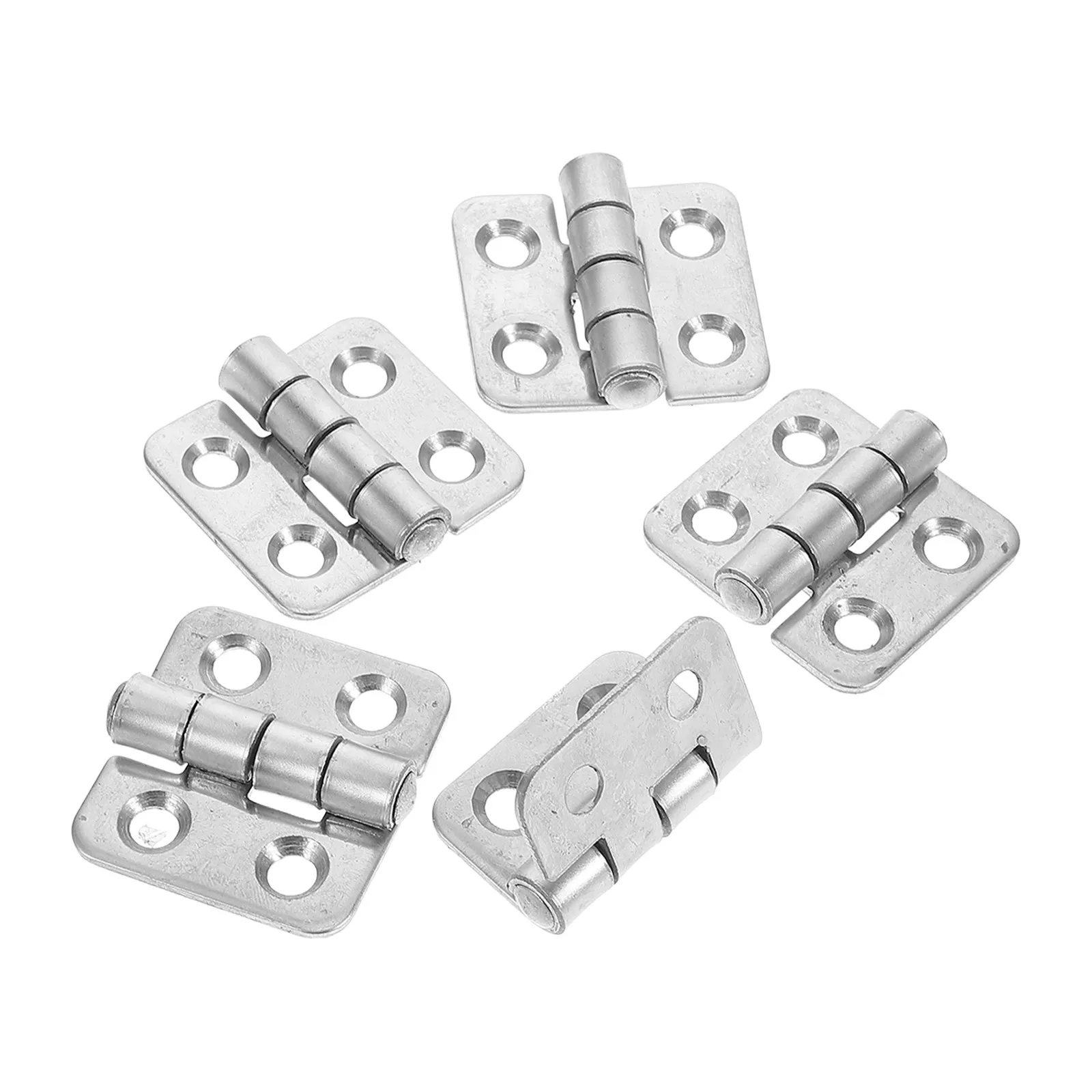 Door hinge for residential users to provide smooth door movement 5pcs 4x4cm stainless steel