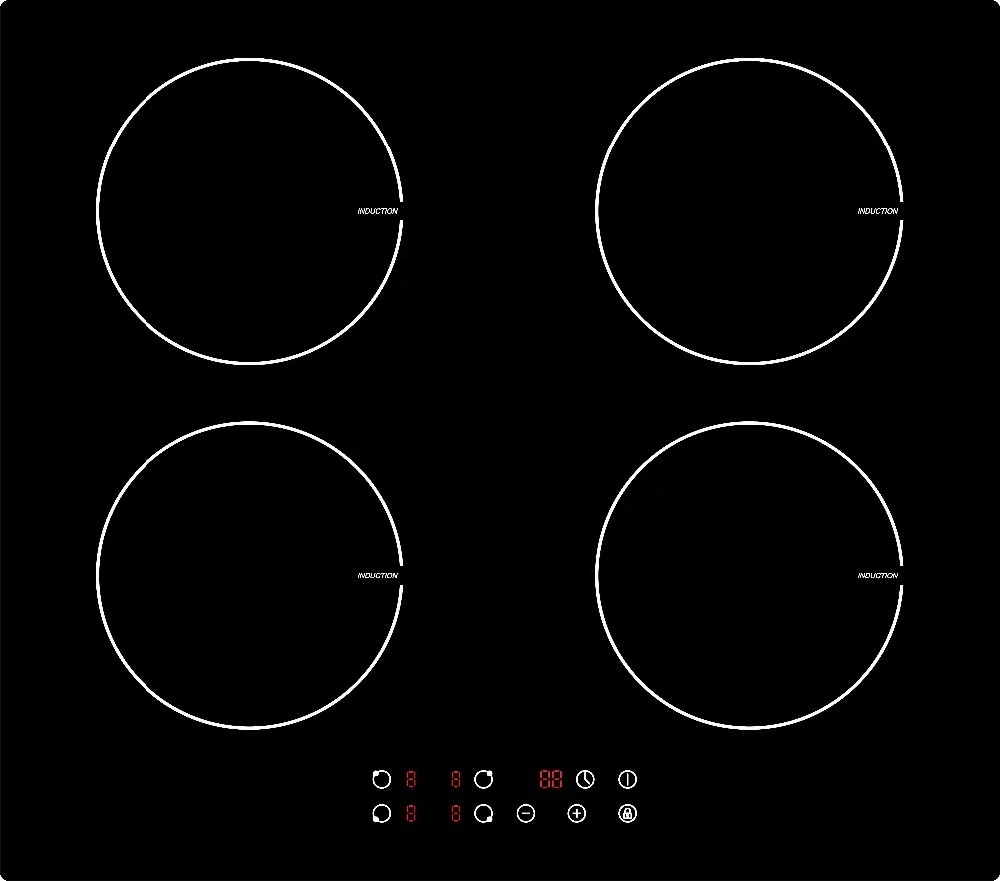 Built in 4 burner Induction Hob