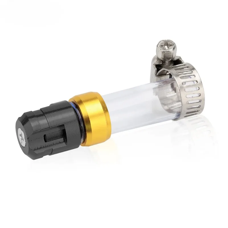 Motorcycle Air Filter Drain Tube Head From CNC Alloy For PCX150 PCX160 ADV150 ADV160 Aerox 155 Nmax V1 V2 Click 125i 150i