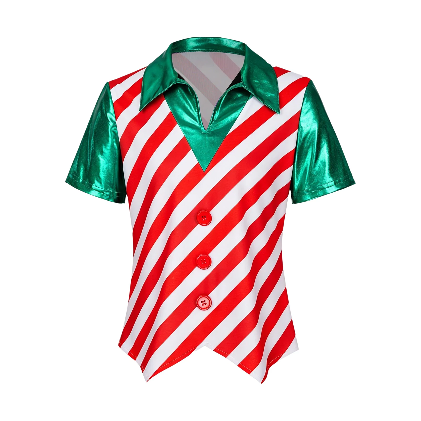 Eve Party - Kids Boys Metallic Striped Christmas Candy