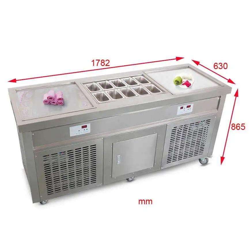 High Quality Commercial Special Frozen Ice Cream Machine Factory Direct Sales Fried Ice Cream Machine