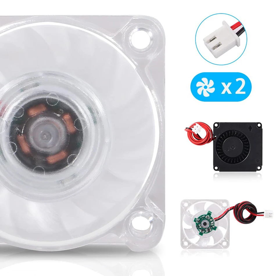 พัดลม40X40X10Mm 12V 4010 40มม.Extruder Hot End พัดลมทำความเย็น DC 12V Turbo พัดลมพัดลมวงกลมพัดลมสำหรับ3D ชิ้นส่วนเครื่องพิมพ์