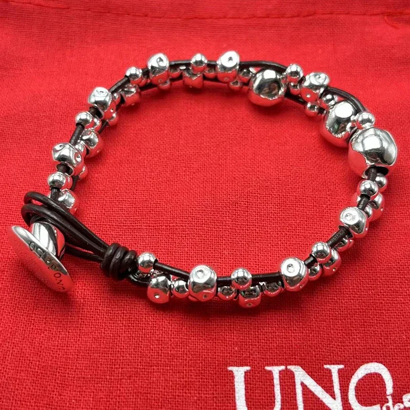 UNOde50-pulsera creativa de lujo de alta calidad, Popular en Europa y América, regalo romántico para mujer, bolso, novedad de 2023