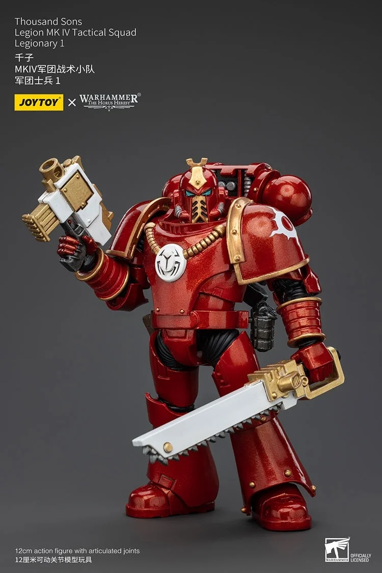 

JOYTOY Warhammer "The Horus Heresy" Thousand Sons Legion MK IV Tactical Squad Legionary 1 Action Figures Decoration Gift Doll