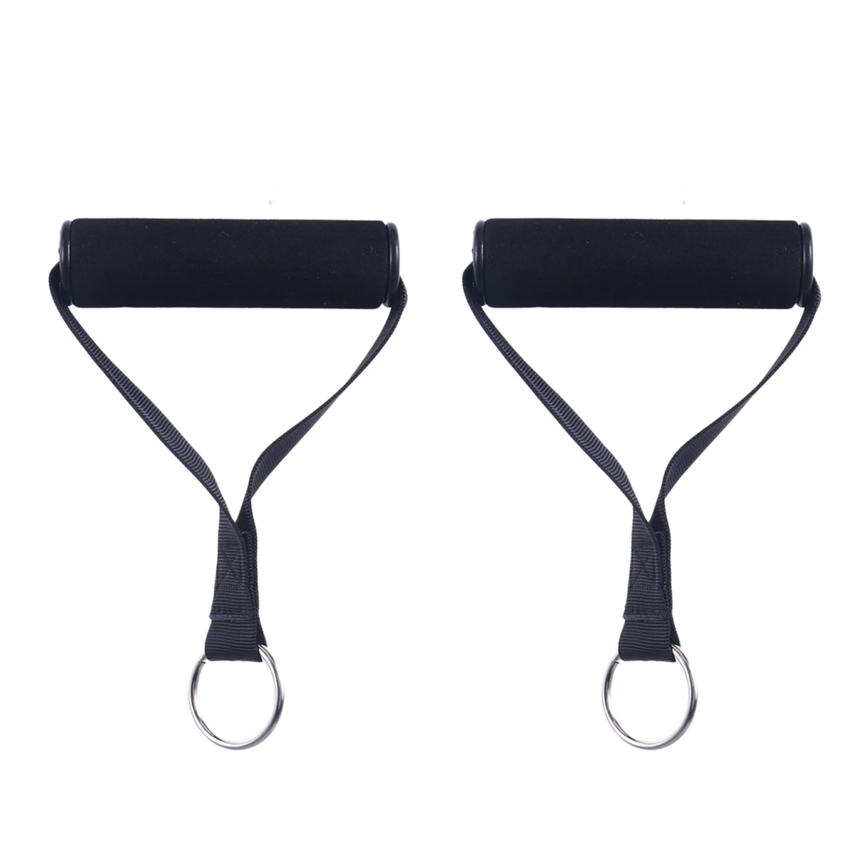 

Elastic Foam Handle Resistance Bands Pull Rope Black Fitness Grip Non Slip Premium Suitable Ladies Small Exercise Clean