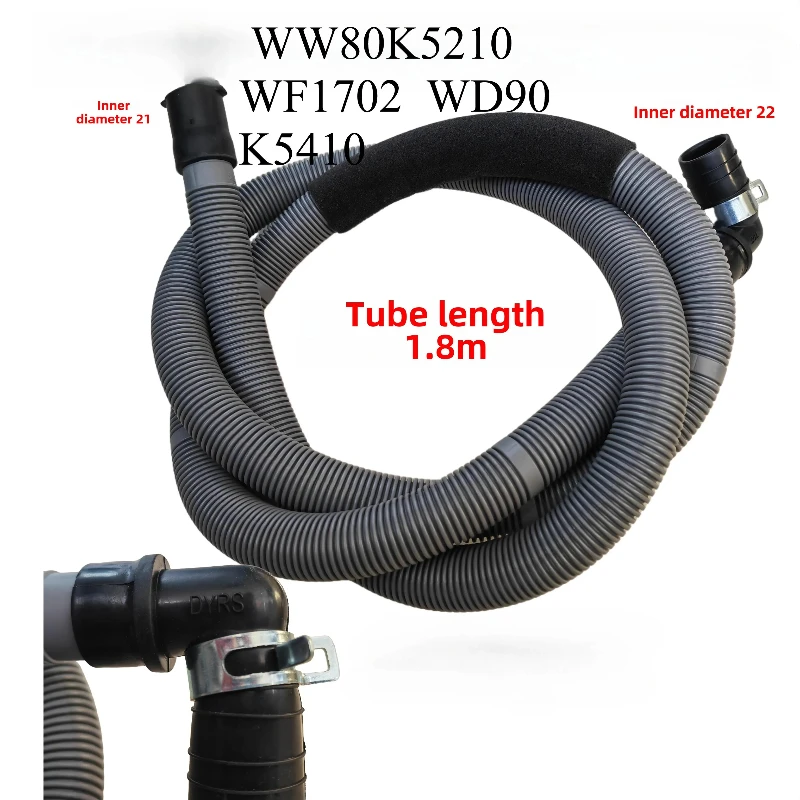New Suitable for Samsung automatic washing machine drain hose  WW80K5210  WF1702  WD90K5410