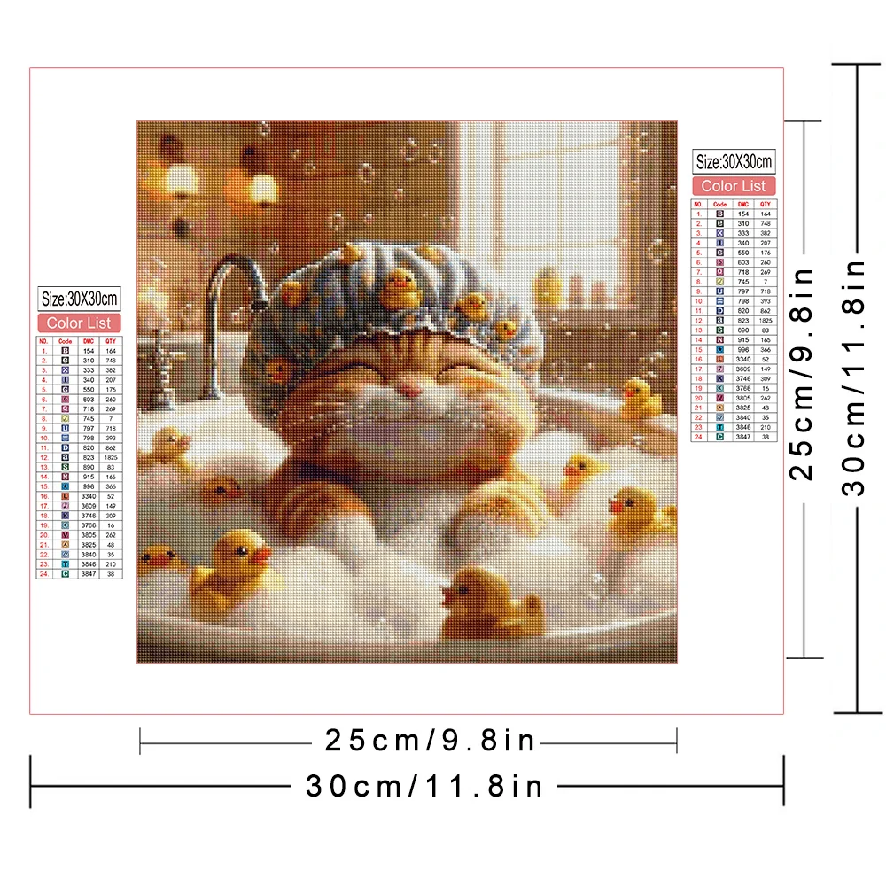 AZQSD 5D DIY Diamond Painting Cat lovely Animal Cross Stitch Picture Rhinestones Diamond Embroidery Full Square Home Decorative