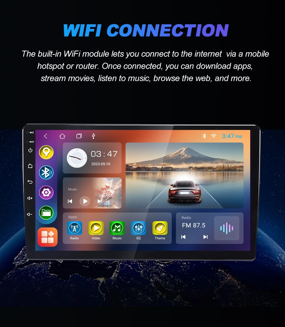Kabelloses CarPlay Android Auto Autoradio für BMW 1er 3er E81 E82 E87 E88 E90 E91 E92 E93 Multimedia-System Autoradio CD – Detail 12