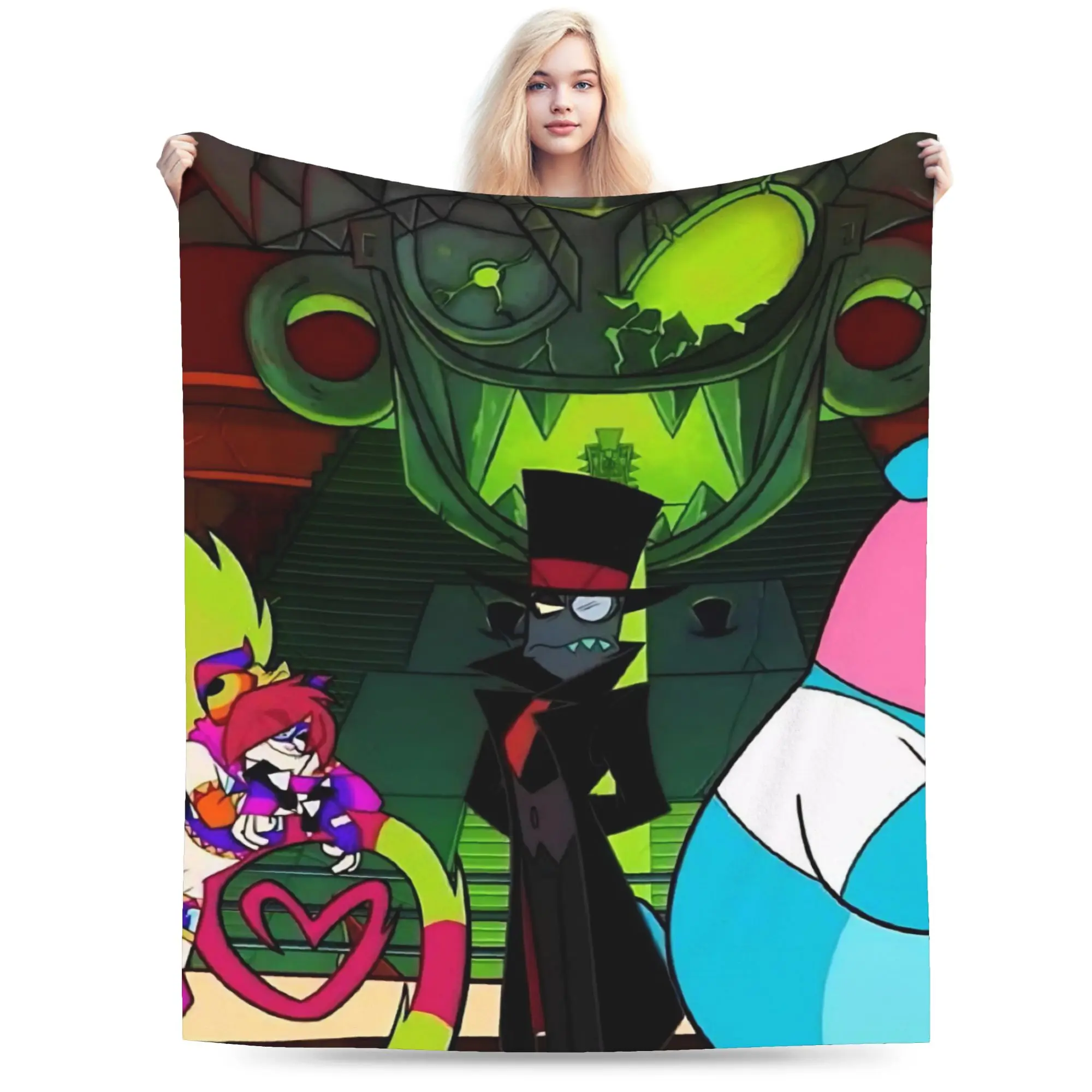 Villainous Comdy Throw Blanket for Couch  Soft Cozy Plush Blanket 50x60 Inch Multi-size Bedspread for All Seasons