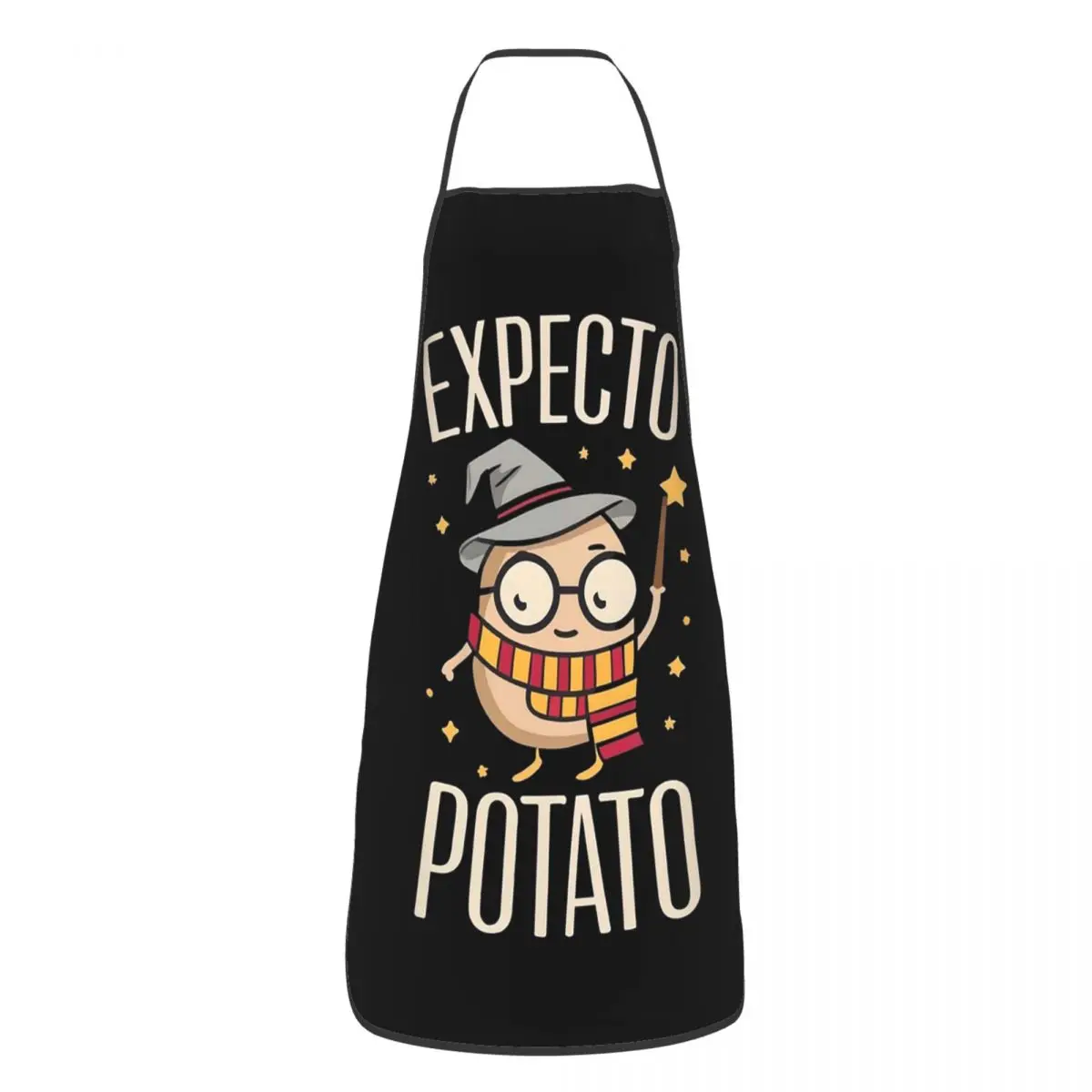 Expecto Potato - Wizard Funny Aprons Chef Cooking Baking Tablier Waterproof Bib Kitchen Cleaning Pinafore for Women Men