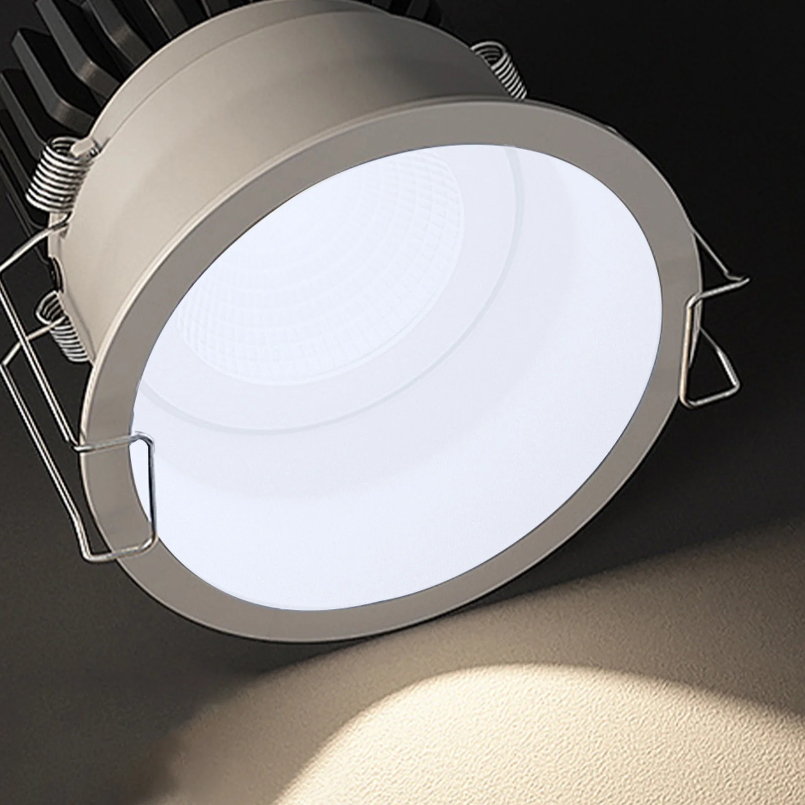 

4Pcs Diffuser Lamp Shade Anti-Dazzling Spotlight Cover for Hanging Chandelier Fixtures Even Light Distribution Plastic