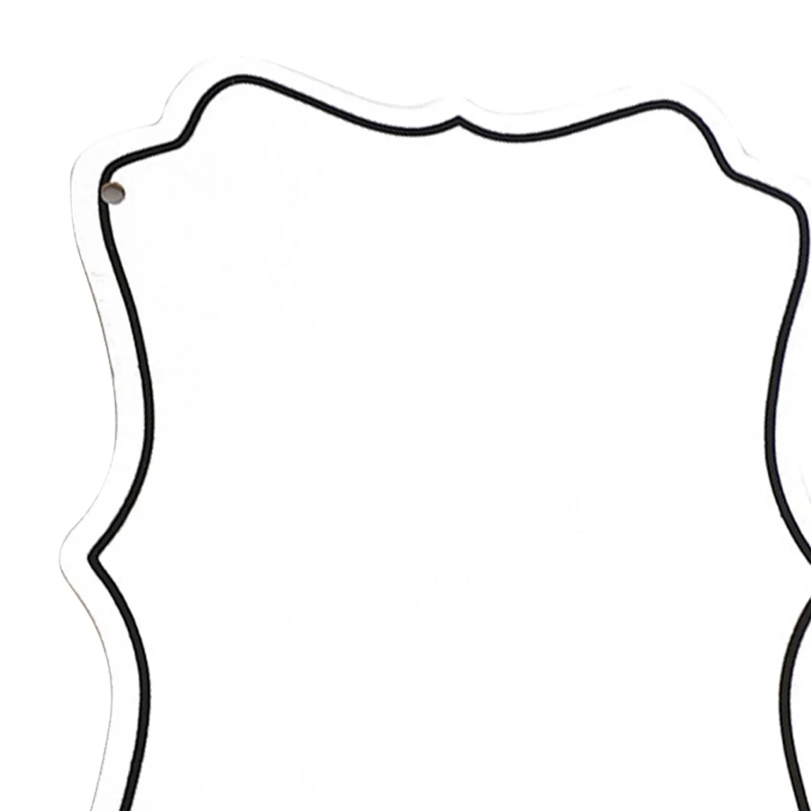 6x Dry Erase Board Handheld, Portable, Erasable with 6 Ropes with Markers for Classroom Party Office Home