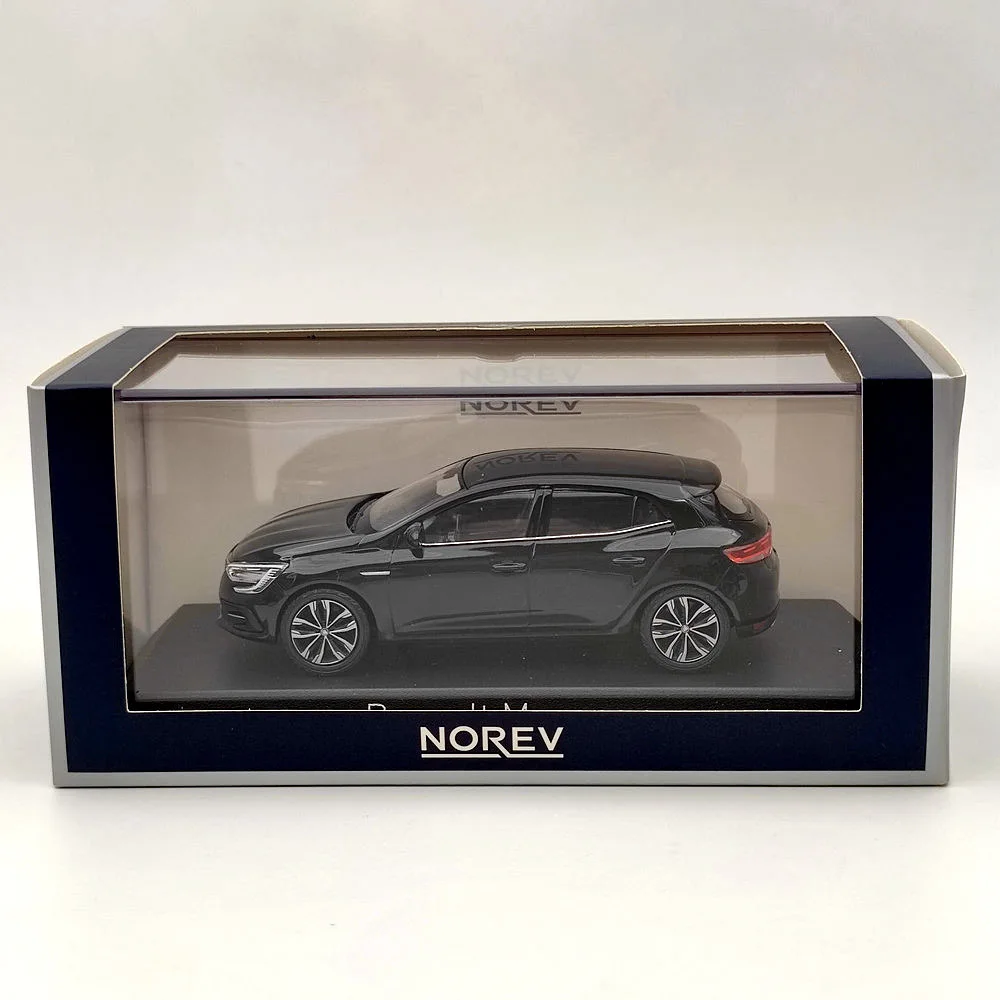 Norev 1/43 Megane 2020 Black Diecast Models Car Christmas Gift Limited Collection Toys