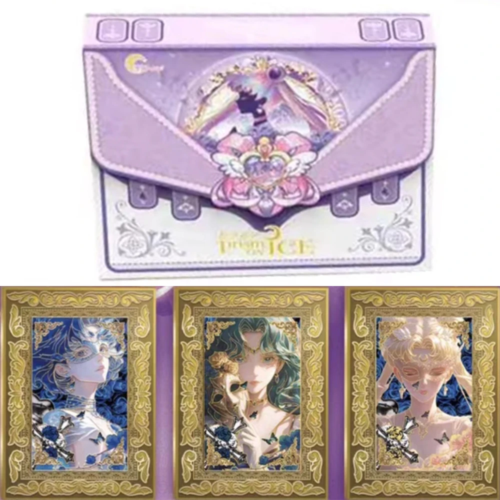 

Sailor Moon Card XZ-card Rare Sterling Silver Inlay Cards Tsukino Usagi Luna Takeuchi Anime Collection Card Toys Gifts