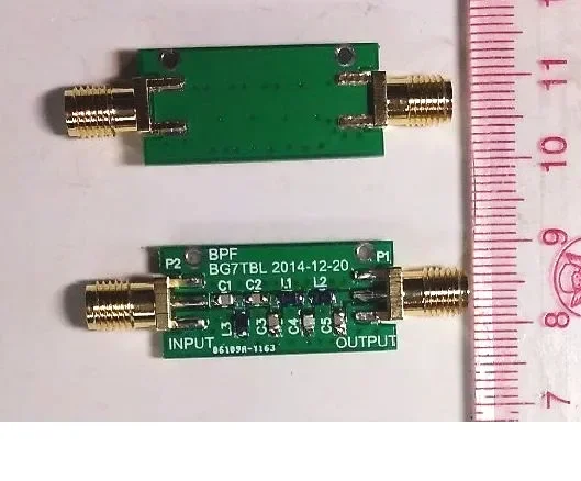 

1PCS BPF Bandpass Filter 10M 10MHz BPF Band-pass Filter Low Insertion Loss