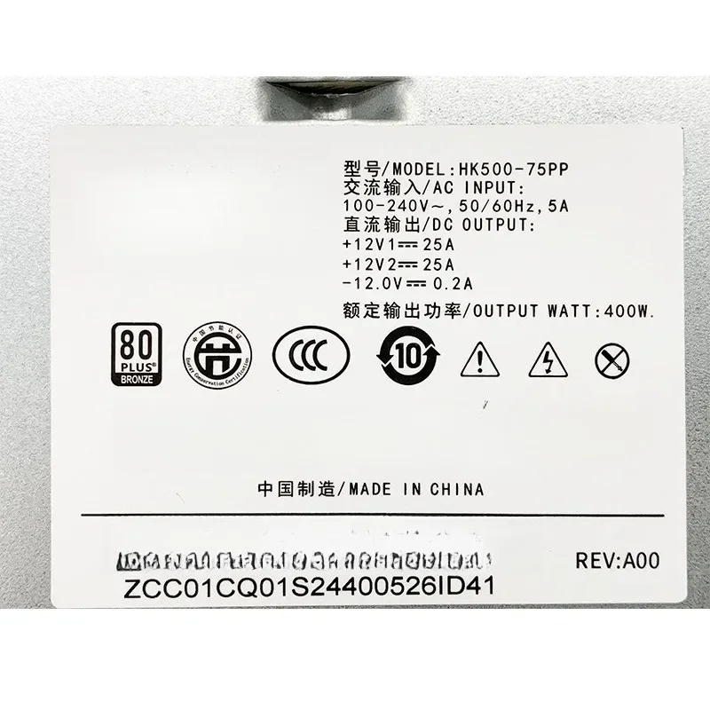 

inventoryHK400-74PP FSP300-10TGBAA6 400W Power Supply PA-2301-3 6 Pin Small Chassis PSU for Desktop PC Gaming Laptop Adapter