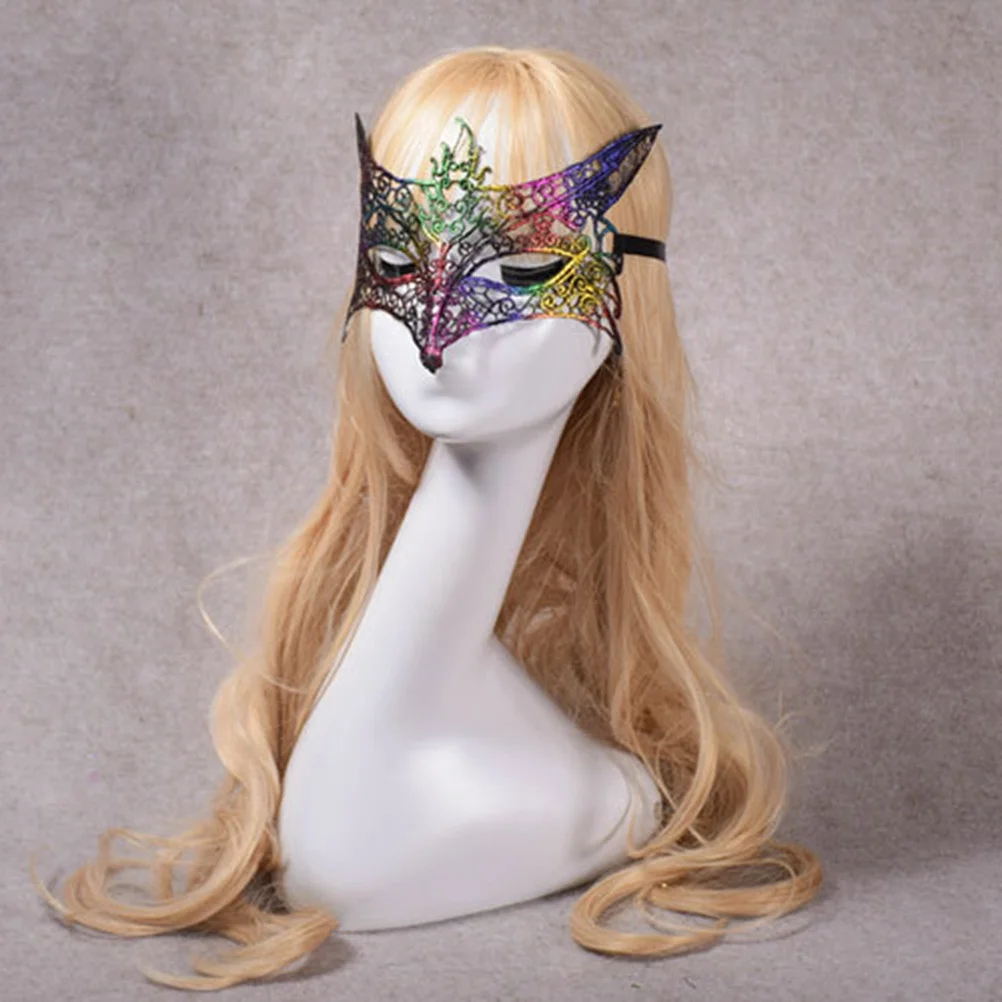 

Luxury Retro Lace Masquerade Mask Black Lace Ties Comfortable Fit Perfect for Wedding Masquerade Balls Parties