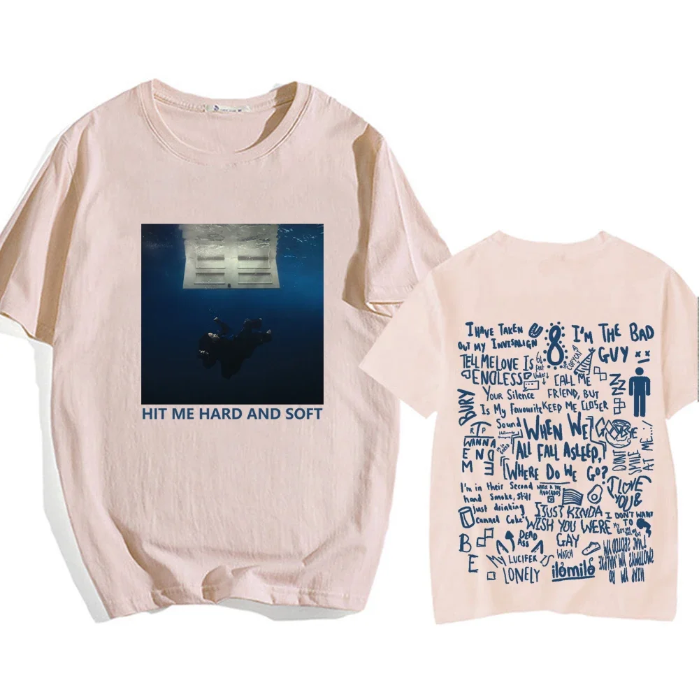Hit Me Hard and Soft 2024 Tour Popular Shirt Billie Tshirts Hit Me Hard and Soft Tops Best Accessory for Music Fans