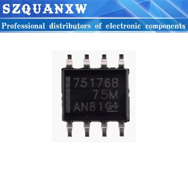 10PCS SN75176BDR SO…