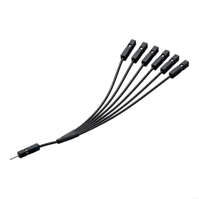 L9NA 2.54Mm Wire 1 Male To 2/3/4/5/6 Female Extension Cable For Motherboard