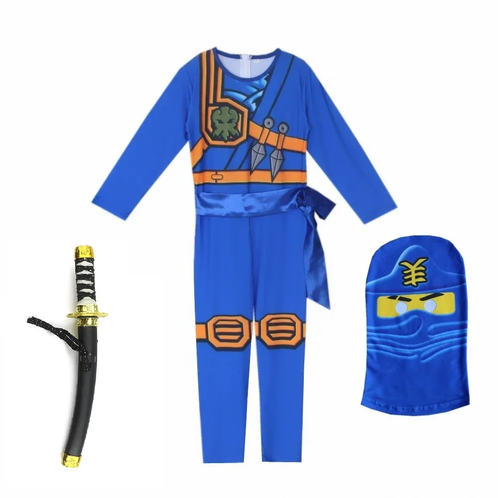 

Advanced ninja cosplay boy and girl set, role-playing set, monkey, ninja superhero set for Halloween and Christmas parties